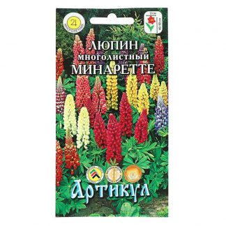 Семена цветов "Артикул" Люпин многолетний "Минаретте "