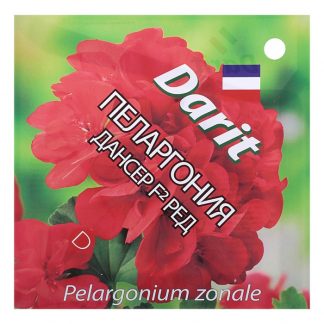 Семена цветов "DARIT" Пеларгония "Дансер" F2 Ред