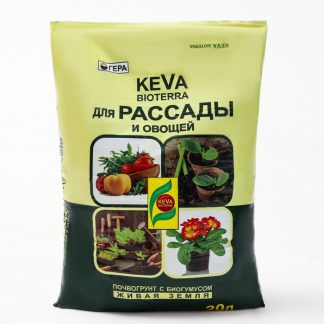 Почвогрунт KEVA BIOTERRA для Рассады и Овощей